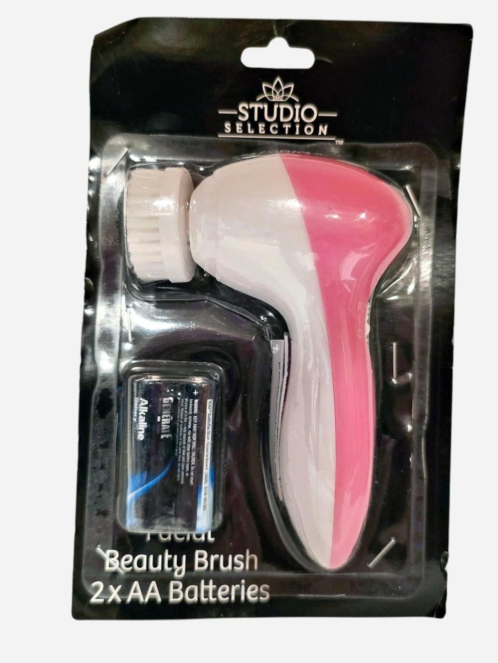 Pink & White Facial Beauty Brush